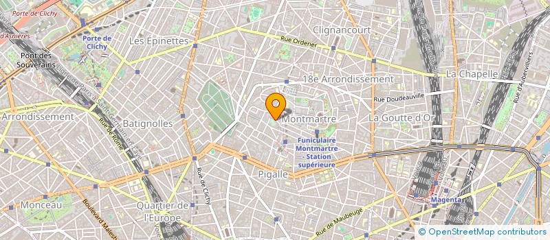 localisation de l'entreprise SCULPTEA à PARIS