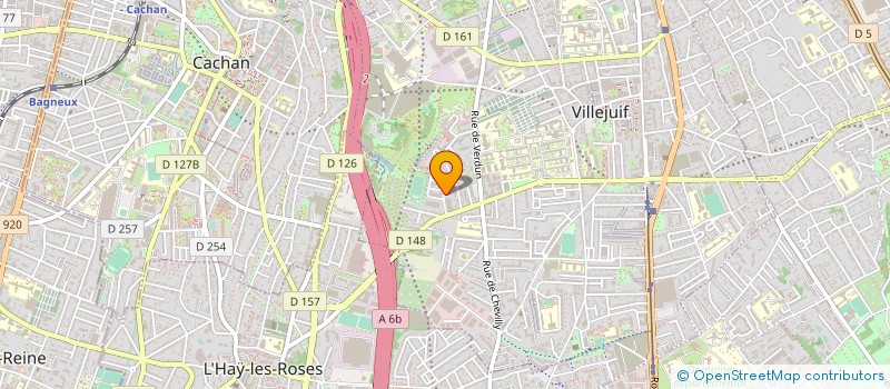 localisation de l'entreprise SCULPTEO SAS  VILLEJUIF