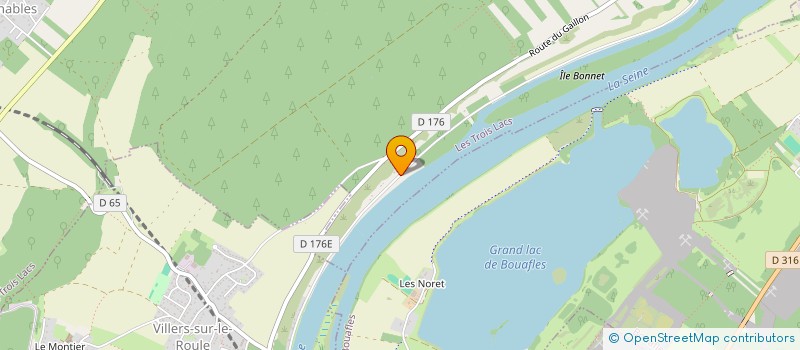 localisation de l'entreprise SCULPTEURS DE REVES à LES TROIS LACS