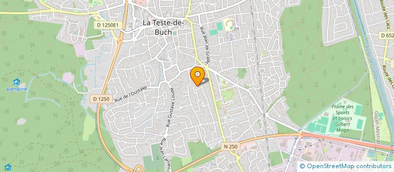 localisation de l'entreprise SCULPTEURS DU BASSIN D'ARCACHON à LA TESTE-DE-BUCH