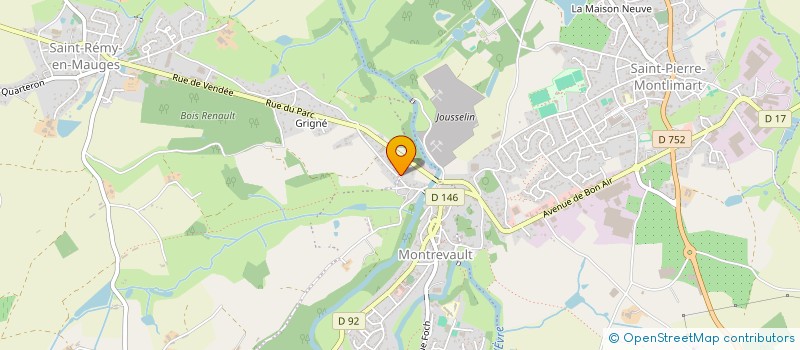 localisation de l'entreprise SCULPTURAL 3D à BEAUPREAU-EN-MAUGES