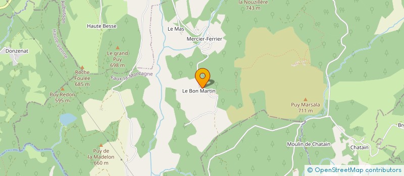 localisation de l'entreprise SCUP à LA VILLEDIEU