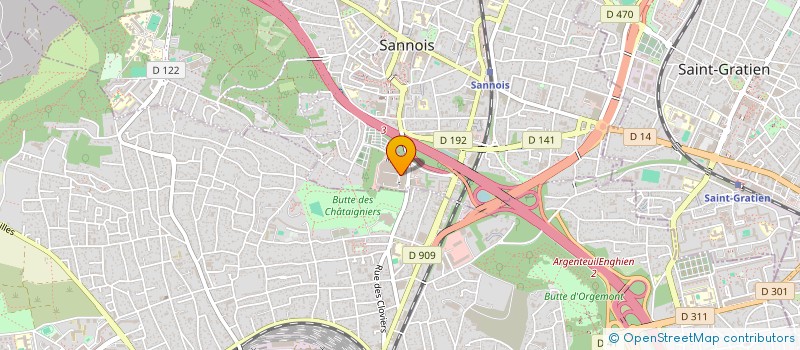 localisation de l'entreprise SCUT  SANNOIS