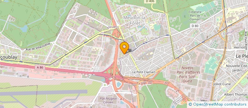 localisation de l'entreprise SCUTUM PREMIUM SERVICES à VELIZY-VILLACOUBLAY