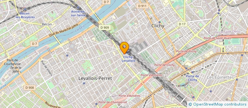 localisation de l'entreprise SCV à LEVALLOIS-PERRET