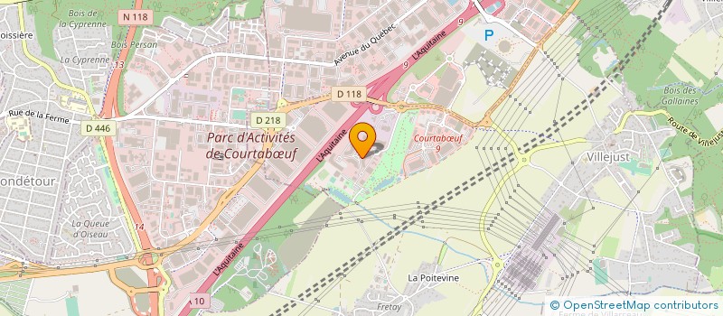localisation de l'entreprise SCV BATIMENT à VILLEJUST