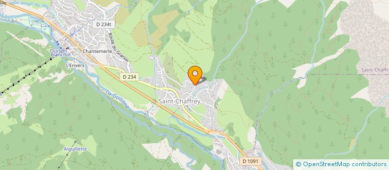 localisation de l'entreprise SCV DOMAINE SKIABLE à SAINT-CHAFFREY