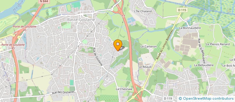 localisation de l'entreprise SCV.IMMO  BASSE-GOULAINE