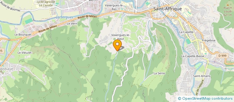 localisation de l'entreprise SCV INVESTISSEMENT  SAINT-AFFRIQUE