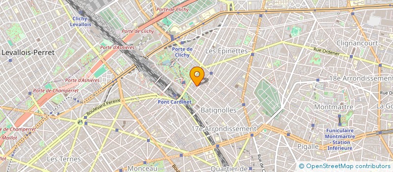localisation de l'entreprise SCV MERBOUL DRELON-VILLIET à PARIS