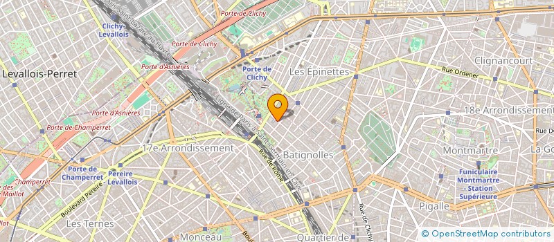 localisation de l'entreprise SCV MERBOUL WALINCOURT  PARIS