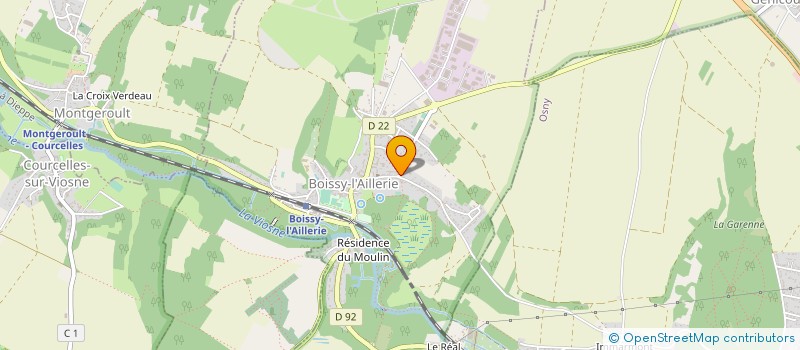 localisation de l'entreprise SCVI ELECTROTECH  BOISSY-L'AILLERIE