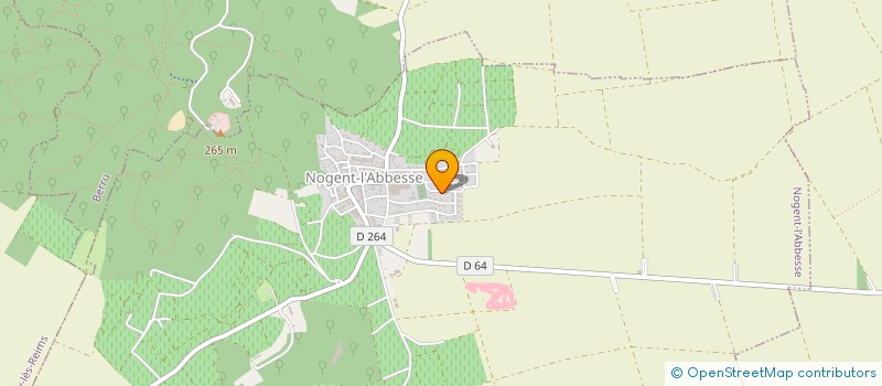 localisation de l'entreprise SCVV DU FORT  NOGENT-L'ABBESSE