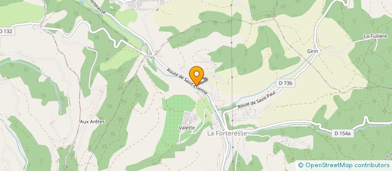 localisation de l'entreprise SCVV LE DOMAINE DE LA FORET à LA FORTERESSE