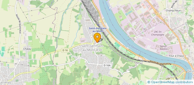 localisation de l'entreprise SCW  SAINT-GERMAIN-AU-MONT-D'OR