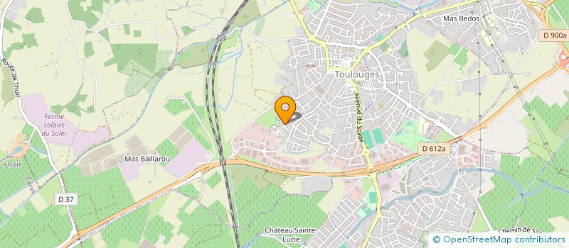 localisation de l'entreprise SCW  TOULOUGES