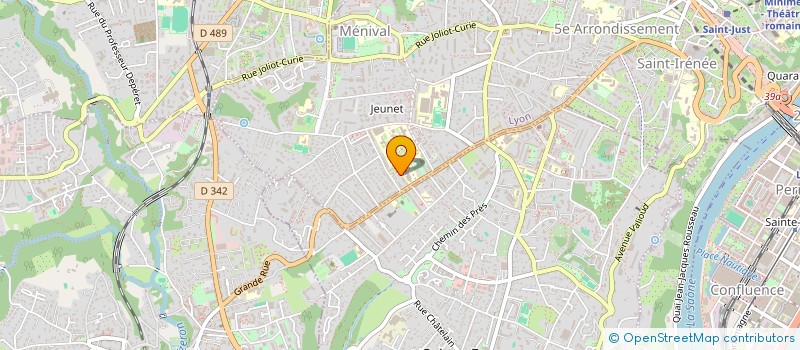 localisation de l'entreprise SCWEL  LYON