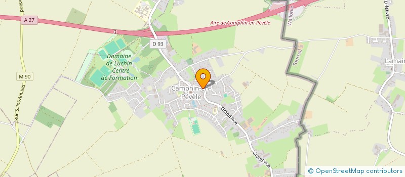 localisation de l'entreprise SCWR à CAMPHIN-EN-PEVELE