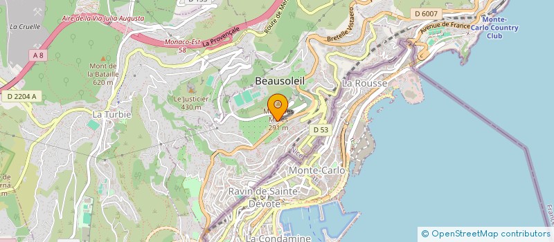 localisation de l'entreprise SCXI VL  BEAUSOLEIL