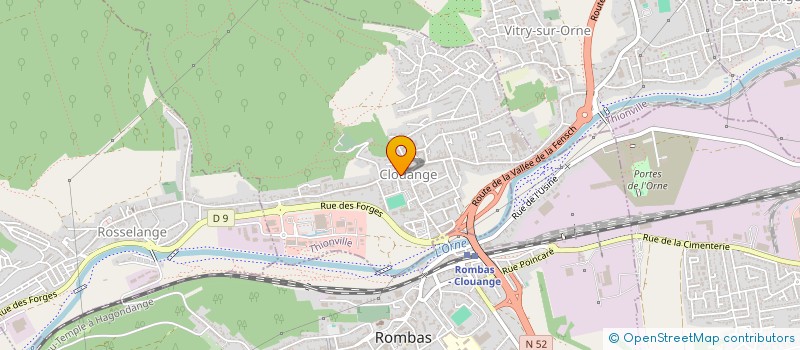 localisation de l'entreprise SCY DANY  CLOUANGE