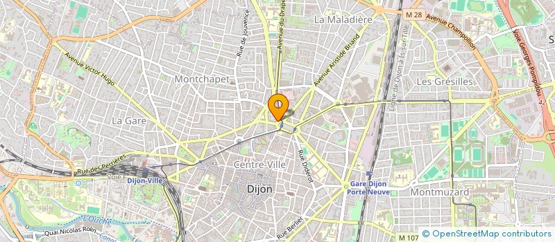 localisation de l'entreprise SCY JYNA à DIJON