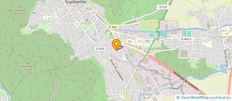 localisation de l'entreprise SCY MYKELE  GUEBWILLER