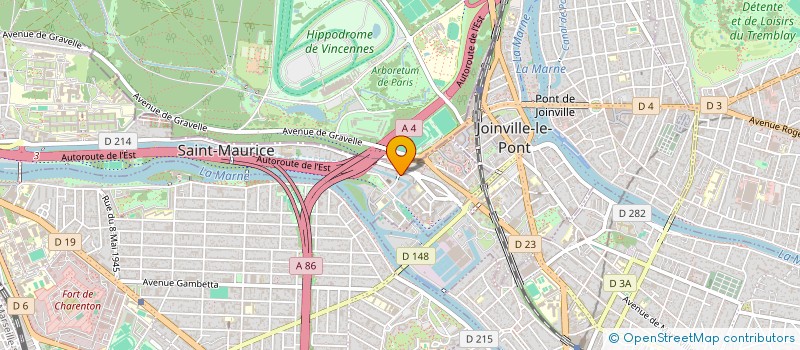 localisation de l'entreprise SCYLLA  SAINT-MAURICE