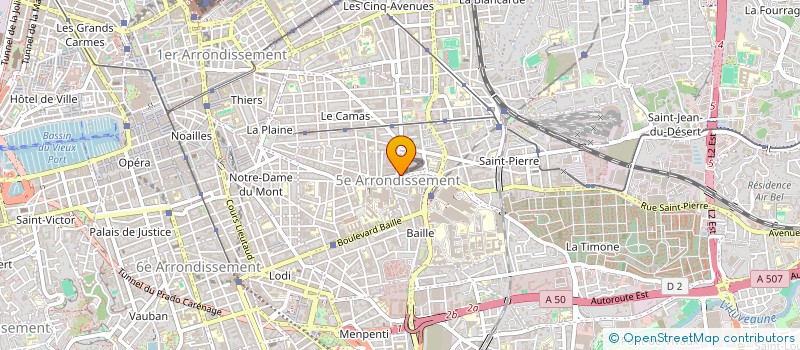 localisation de l'entreprise SCYRE à MARSEILLE