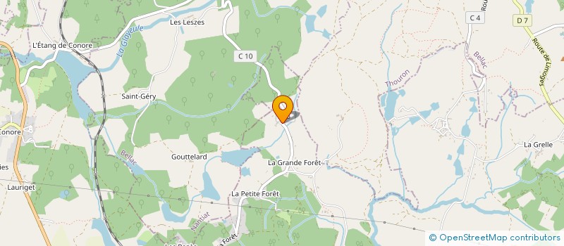 localisation de l'entreprise SCYS COURTAGE  SAINT-JOUVENT