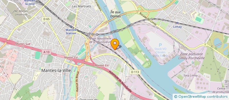 localisation de l'entreprise SCZ RENOVATION à MANTES-LA-VILLE