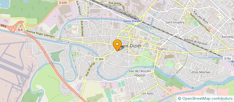 localisation de l'entreprise SD 22 24 à SAINT-DIZIER