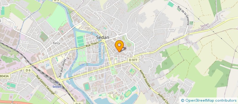 localisation de l'entreprise SD 352  SEDAN