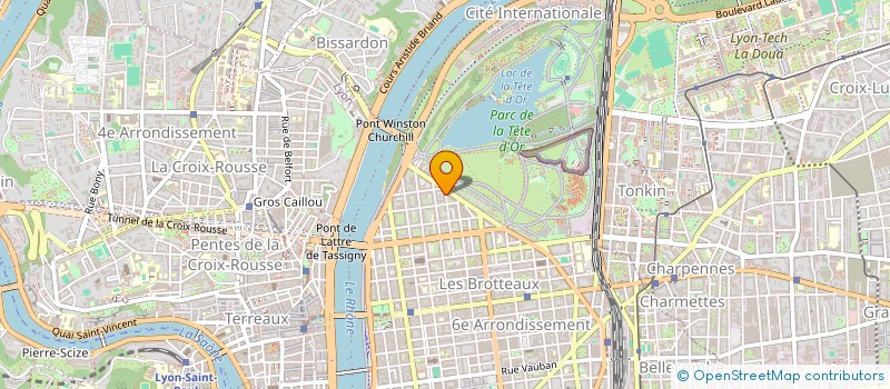 localisation de l'entreprise SD à LYON