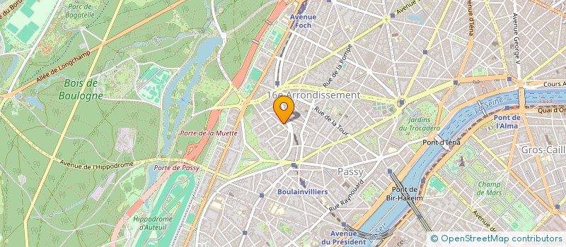 localisation de l'entreprise SD  PARIS