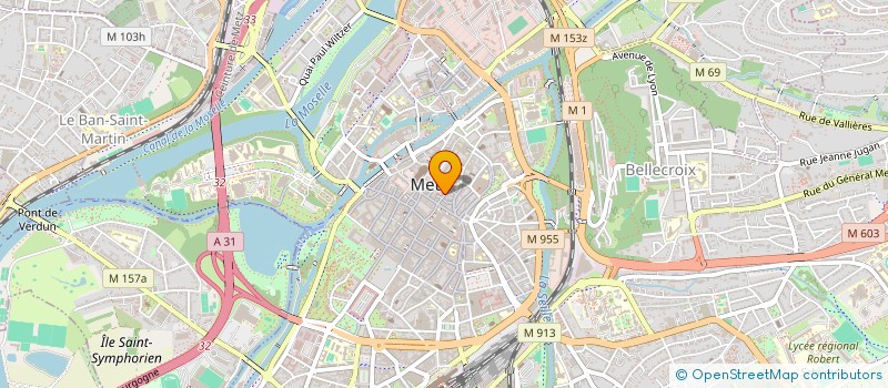 localisation de l'entreprise SD à METZ