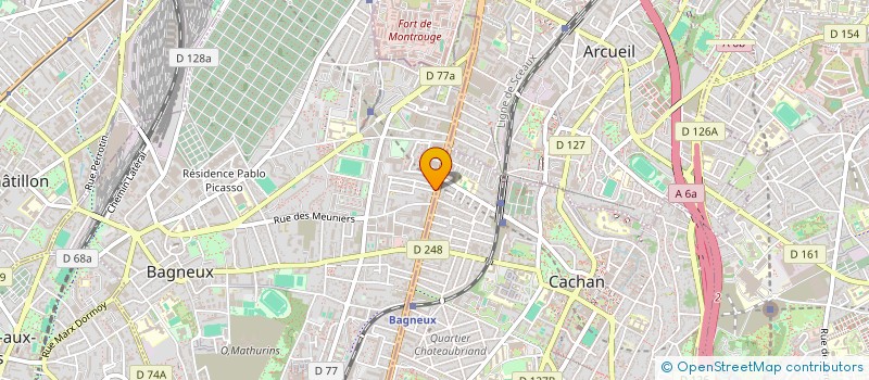 localisation de l'entreprise SD à BAGNEUX