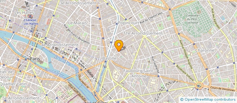 localisation de l'entreprise SD  PARIS