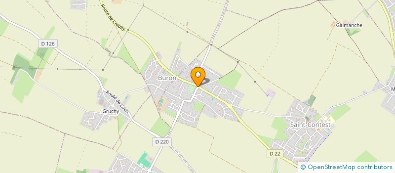 localisation de l'entreprise SD  SAINT-CONTEST