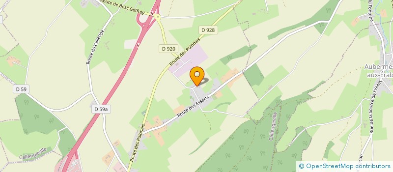 localisation de l'entreprise SD AMENAGEMENT  CALLENGEVILLE