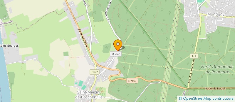 localisation de l'entreprise SD AMENAGEMENT  SAINT-MARTIN-DE-BOSCHERVILLE