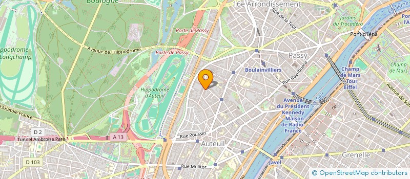 localisation de l'entreprise SD APPRO à PARIS