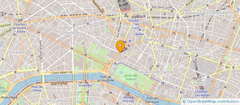 localisation de l'entreprise SD AQUITAINE à PARIS