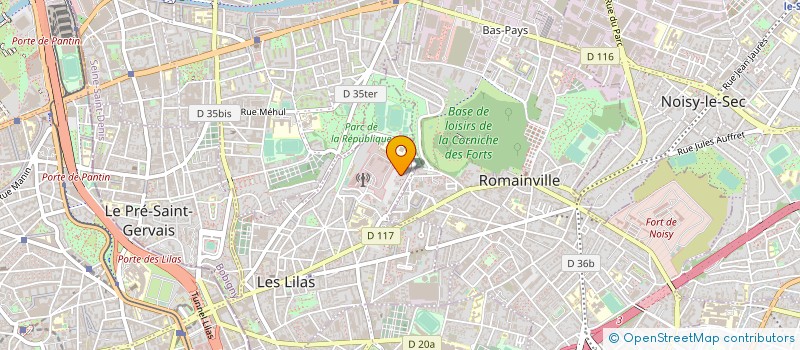 localisation de l'entreprise SD ARROBOIS  LES LILAS