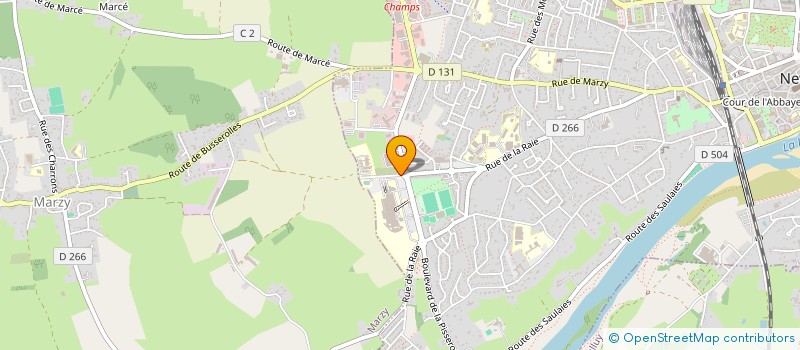 localisation de l'entreprise SD AUTO NIEVRE à NEVERS