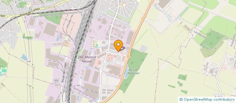 localisation de l'entreprise SD BAHIA à BRETIGNY-SUR-ORGE