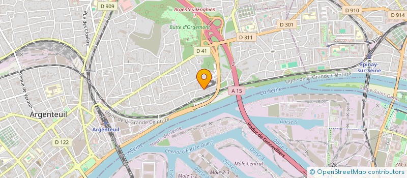 localisation de l'entreprise SD-BAT  ARGENTEUIL