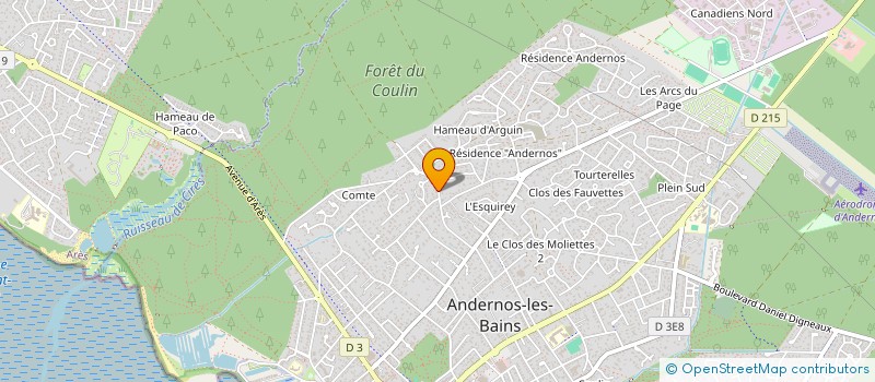 localisation de l'entreprise SD-BC  ANDERNOS-LES-BAINS