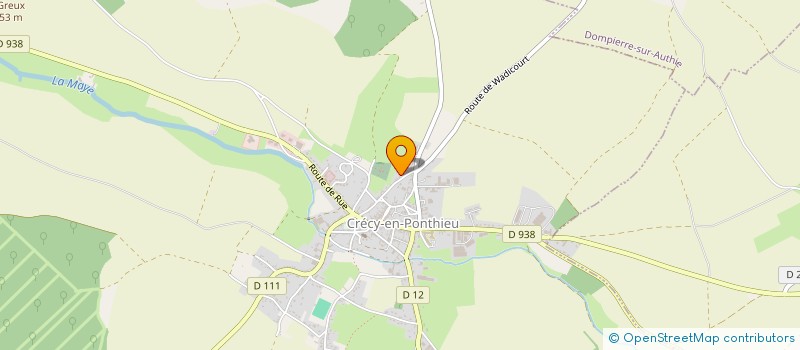 localisation de l'entreprise SD&CC  CRECY-EN-PONTHIEU