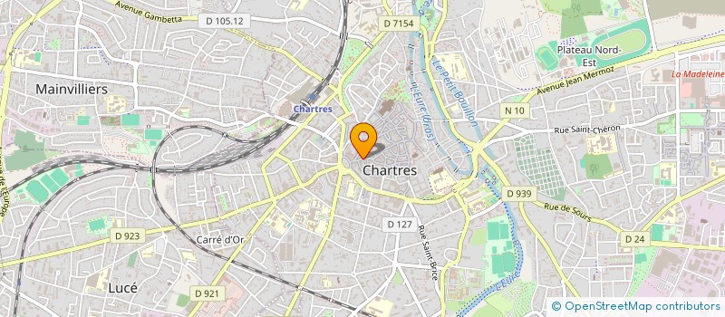 localisation de l'entreprise SD CHARTRES à CHARTRES