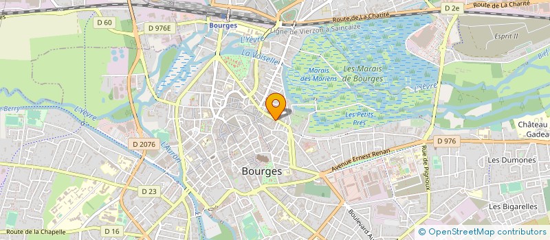 localisation de l'entreprise SD CITY à BOURGES